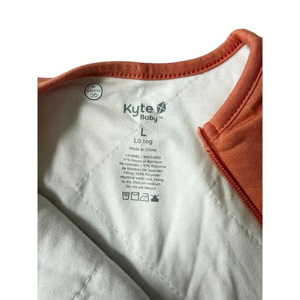 NWOT Kyte Baby Sienna Bamboo 1.0 Tog Sleep Bag Size L